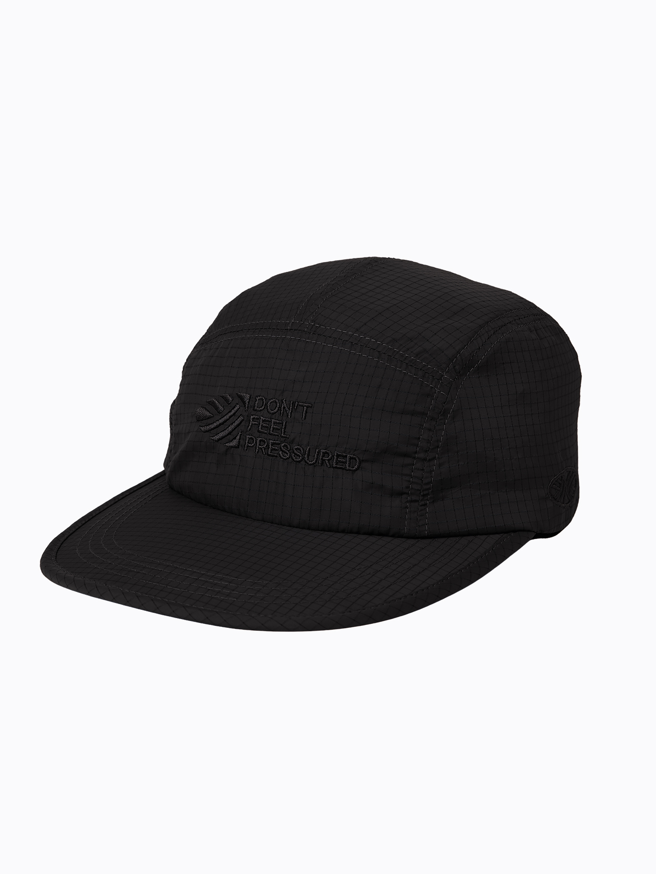[미나수] Dont Feel Pressured Rip Camp Cap_Black - 상세 이미지 4