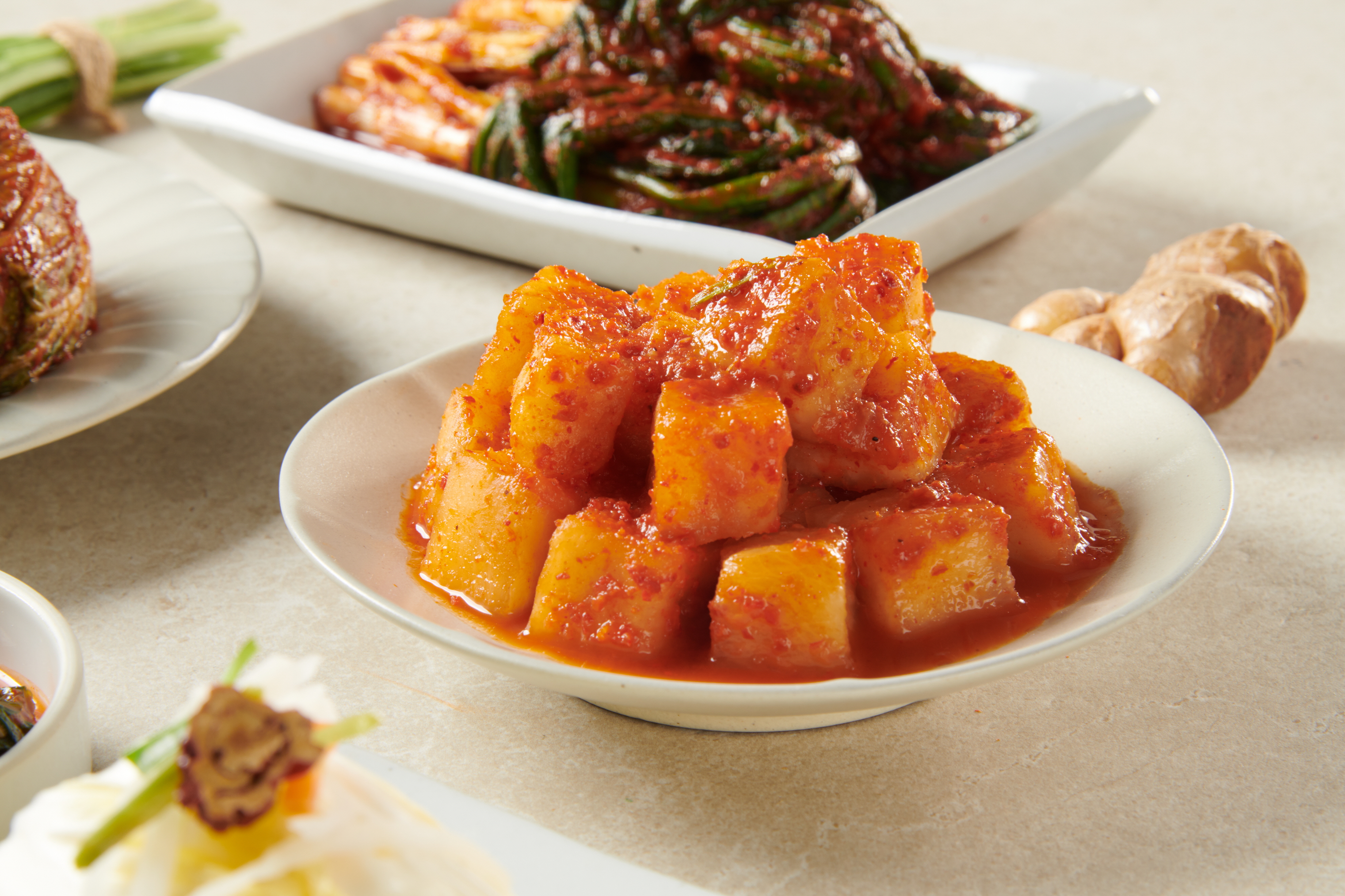 제주 한백김치 깍두기  , 2kg, 1개 - 상품 이미지