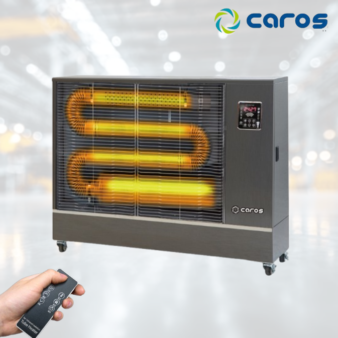 캐로스 전기곱창난로 33평형 카페 돈풍기 식당 원적외선히터 CEH-T15000
