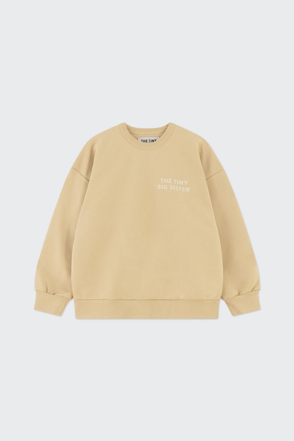 타이니코튼 베이직 라운드넥 맨투맨 Sudadera TTBS AW24-740P01 ONE COLOR - 상품 이미지