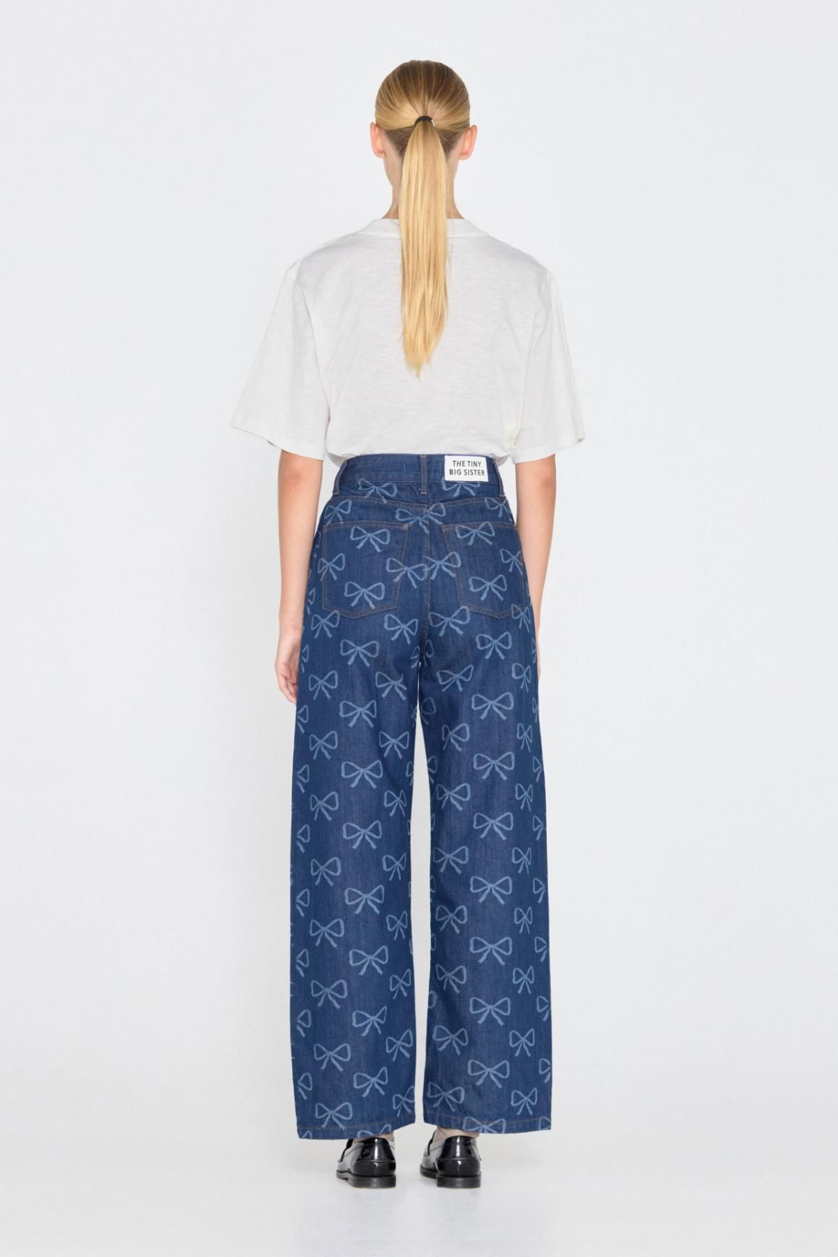 타이니코튼 미니멀 베이직 반팔 티셔츠 AW24-730104 BLANCO - 상세 이미지 5