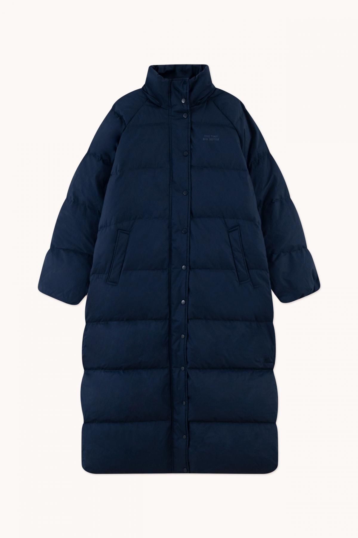 타이니코튼 오버핏 롱패딩 다운 점퍼 아우터 AW24-772107 ONE COLOR - 상세 이미지 3