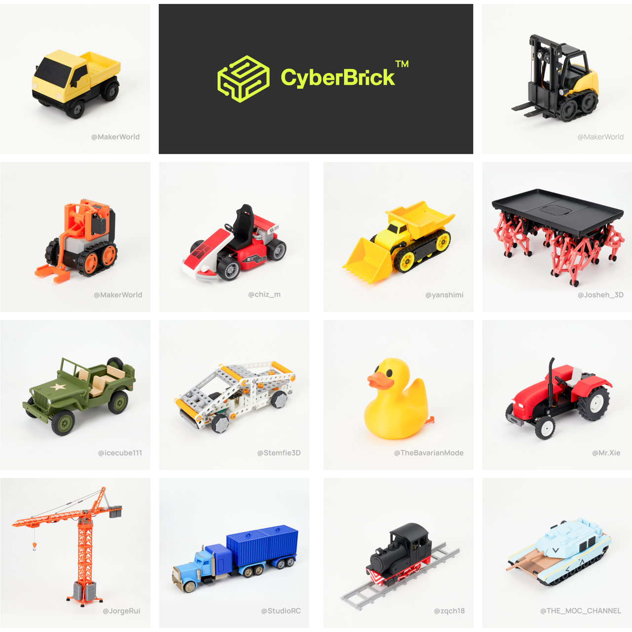 뱀부랩 CyberBrick 사이버브릭 메이커 키트 - 상세 이미지 4