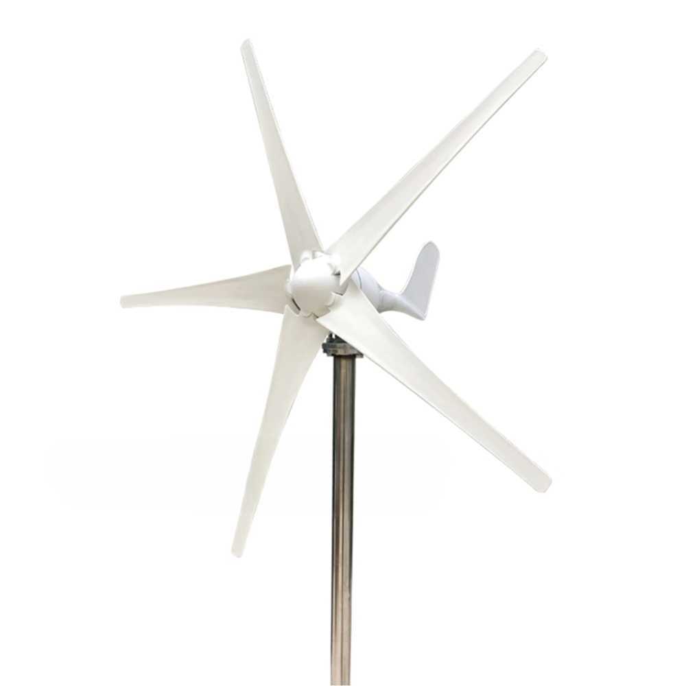 풍력 발전기 야외 태양광 터빈 풍차 에너지 가정용 400W 12V 3날 - 상품 이미지