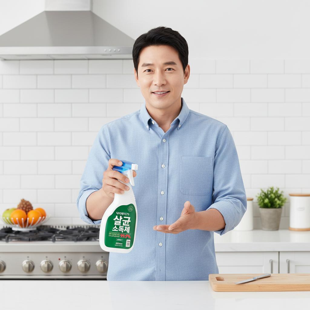 살균소독제 500ml 에탄올75% 99.9%살균소독 - 상품 이미지