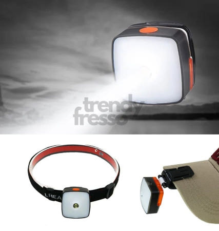 [트렌디프레소협력사]데이슬롯 캡라이트 헤드랜턴 낚시랜턴 충전식캡라이트