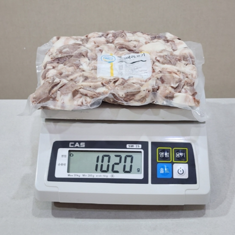 자연가득 국내산 돼지머리 고기 슬라이스 1kg 10인분 - 상세 이미지 5
