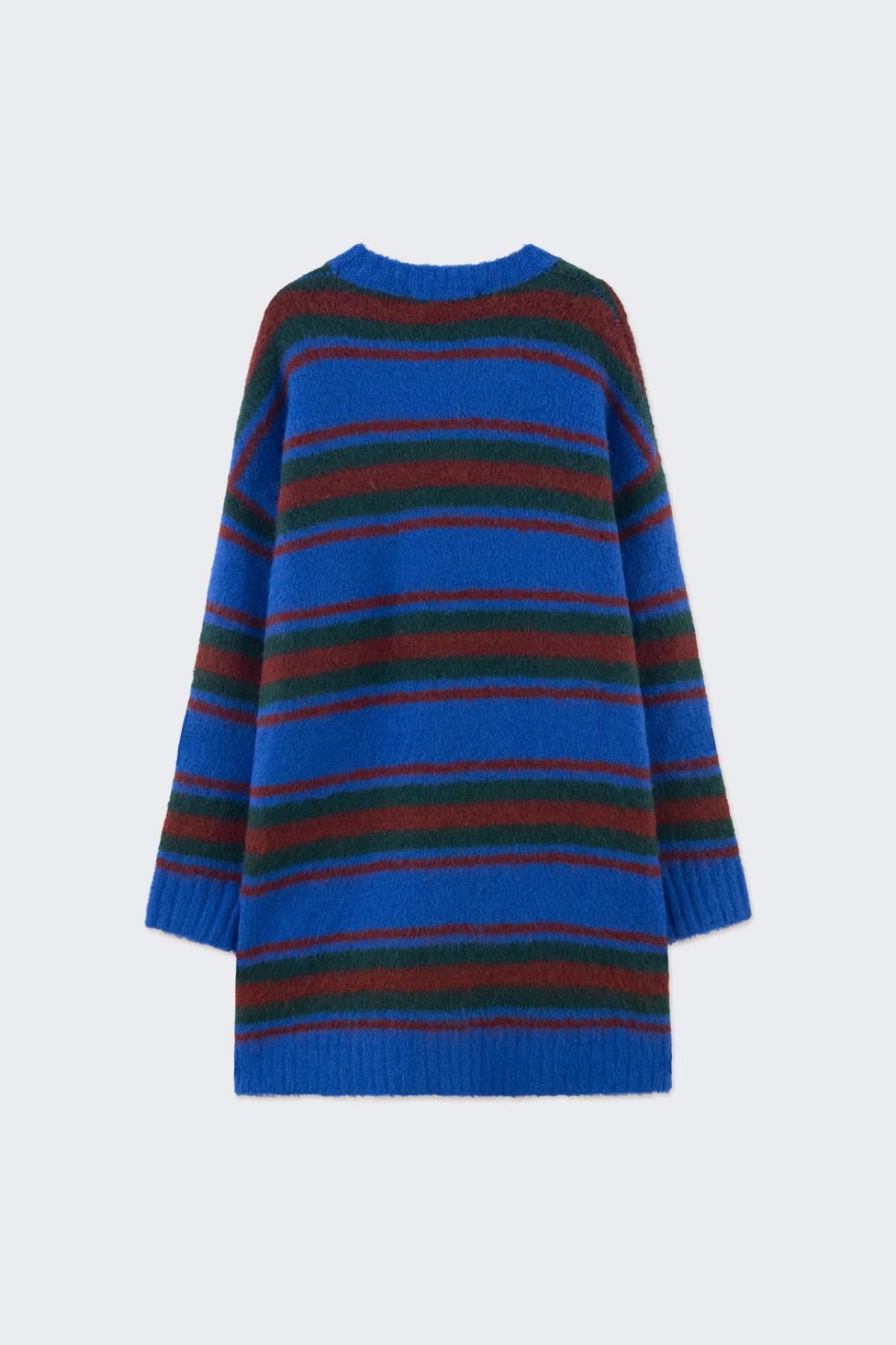 타이니코튼 스트라이프 니트 미니 원피스 루카 AW24-721J29 ONE COLOR - 상세 이미지 2