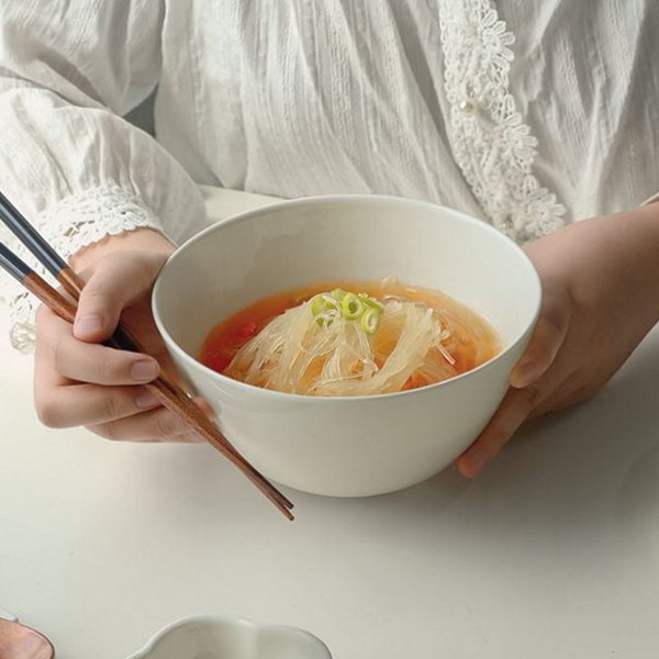 대용량 우동 면기 세트 도자기 면기 그릇 주방 - 메인 이미지