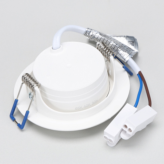 비츠온 LED 다운라이트 7.5cm(3인치) 직회전 COB 7W 색변환 매입등 - 상세 이미지 4