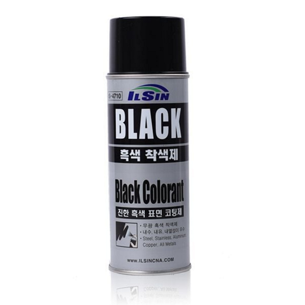 스프레이형 흑색 착색제 산업용 흑색 표면 코팅제 블랙 무광 - 상품 이미지