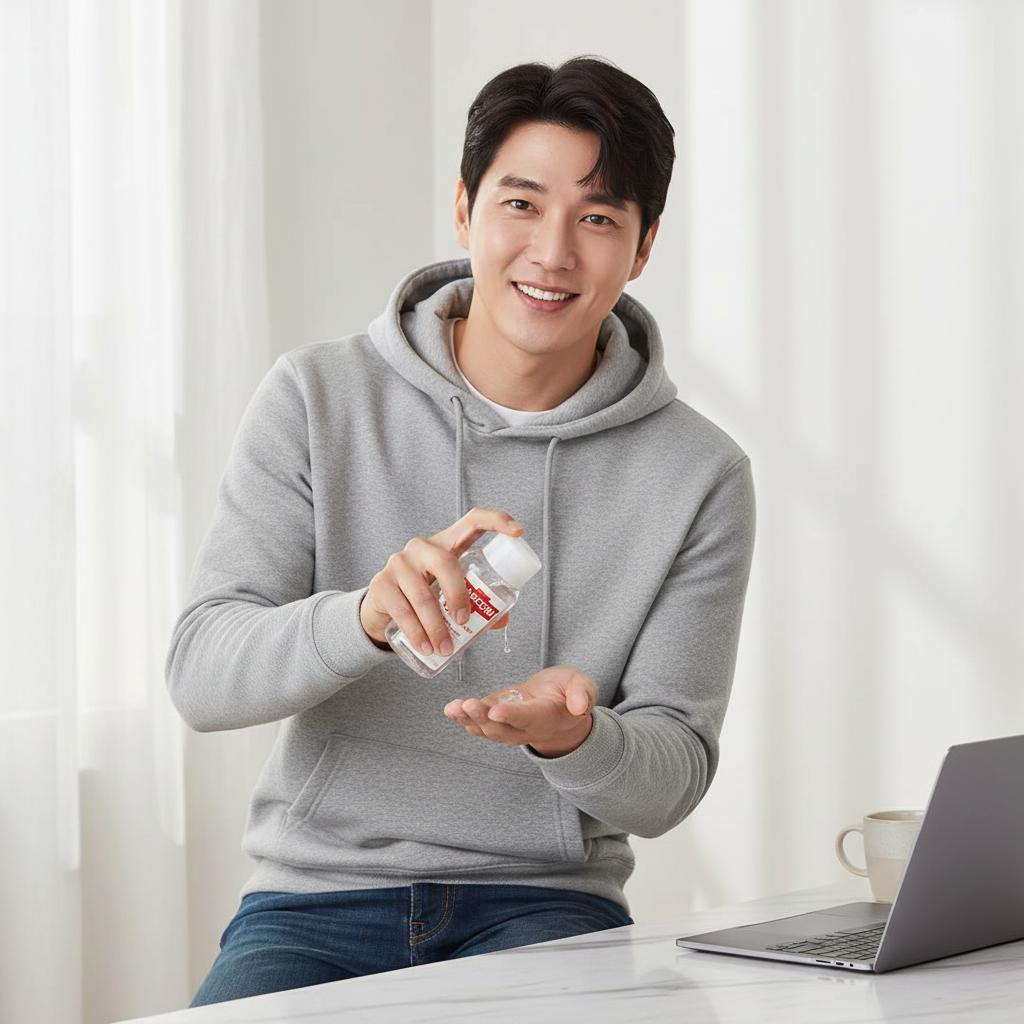 애경 랩신 V3 새니타이저 겔 손소독제 휴대용소독제 세정 유아 워시선물 휴대용 제 청결제 핸드 버블 - 상품 이미지
