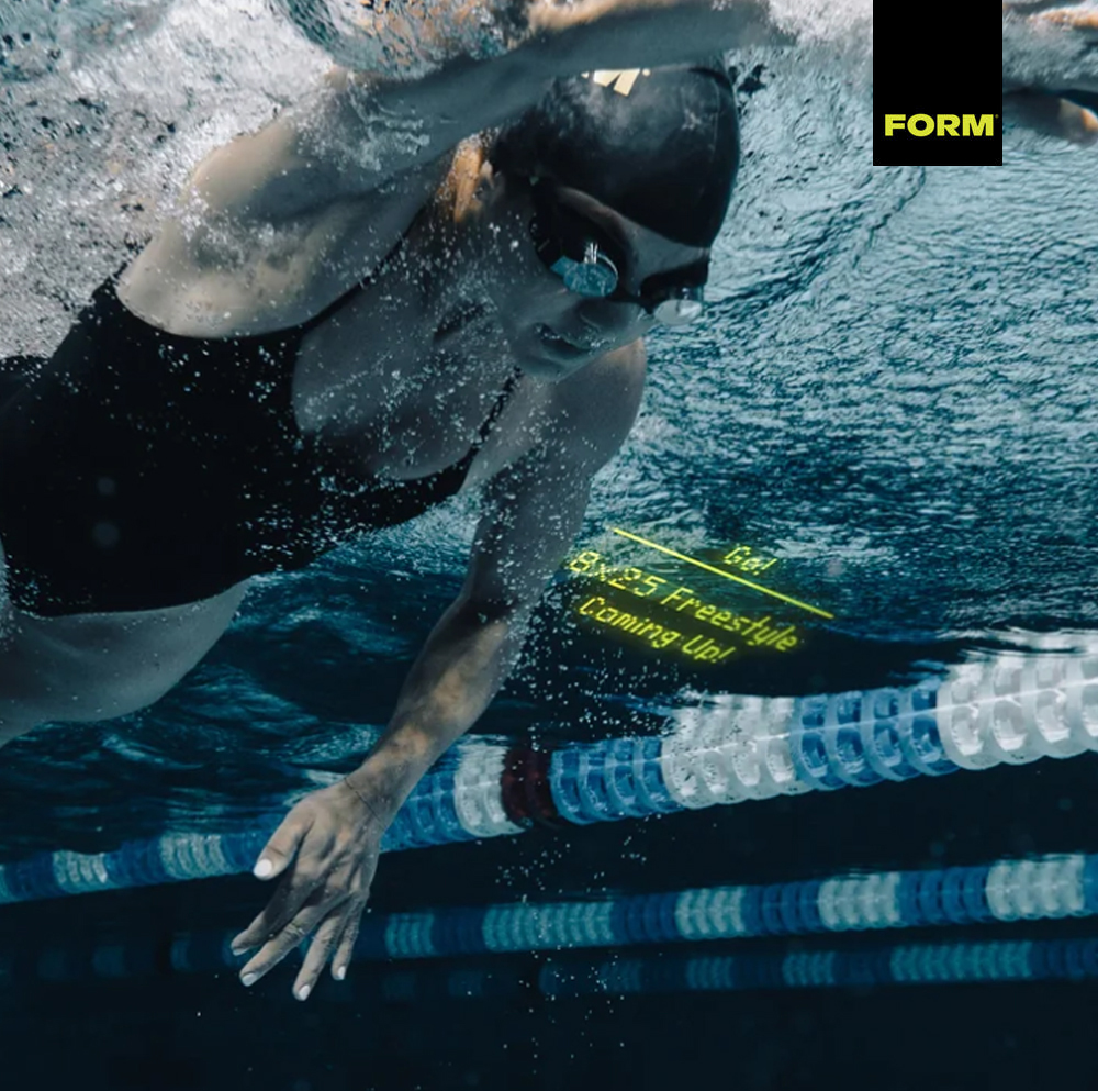 폼 스마트 스윔 2 (Smart Swim 2) 스마트 수경 철인3종 트라이애슬론 물안경 본사직판 - 상세 이미지 3
