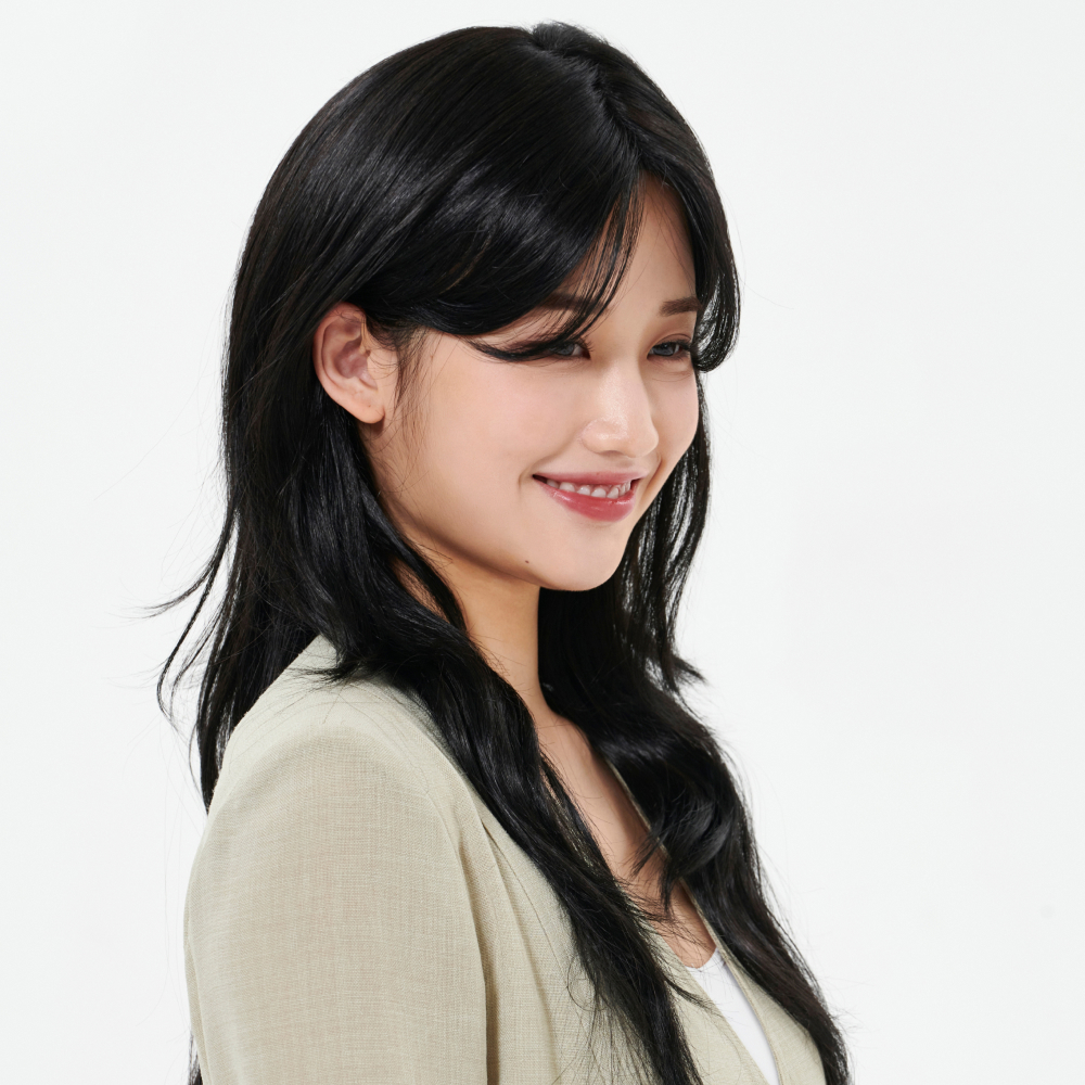 수제통가발 레이어드 웨이브펌 빈티지 사이드뱅 여자가발 프레야 이미지 7