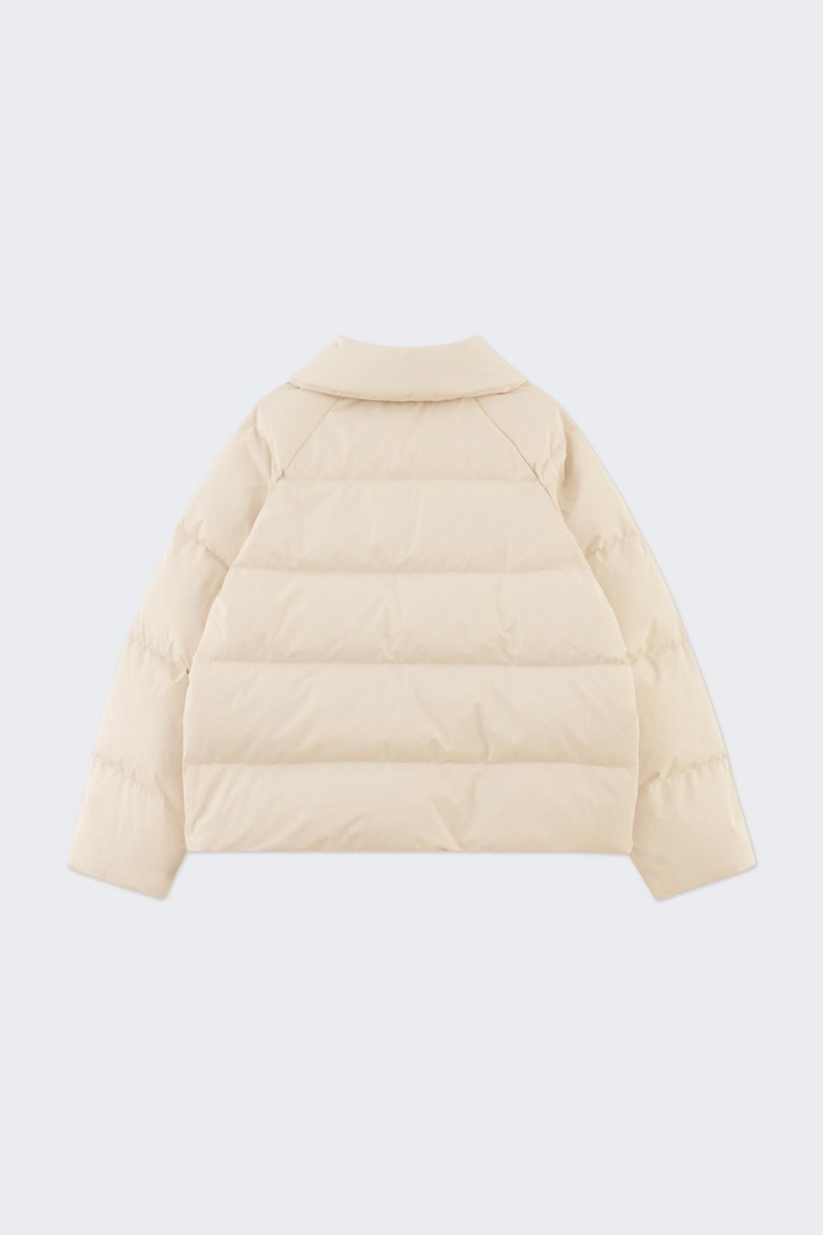 타이니코튼 라이트 패딩 경량 아이보리 숏패딩 AW24-673103 BEIGE - 상세 이미지 2