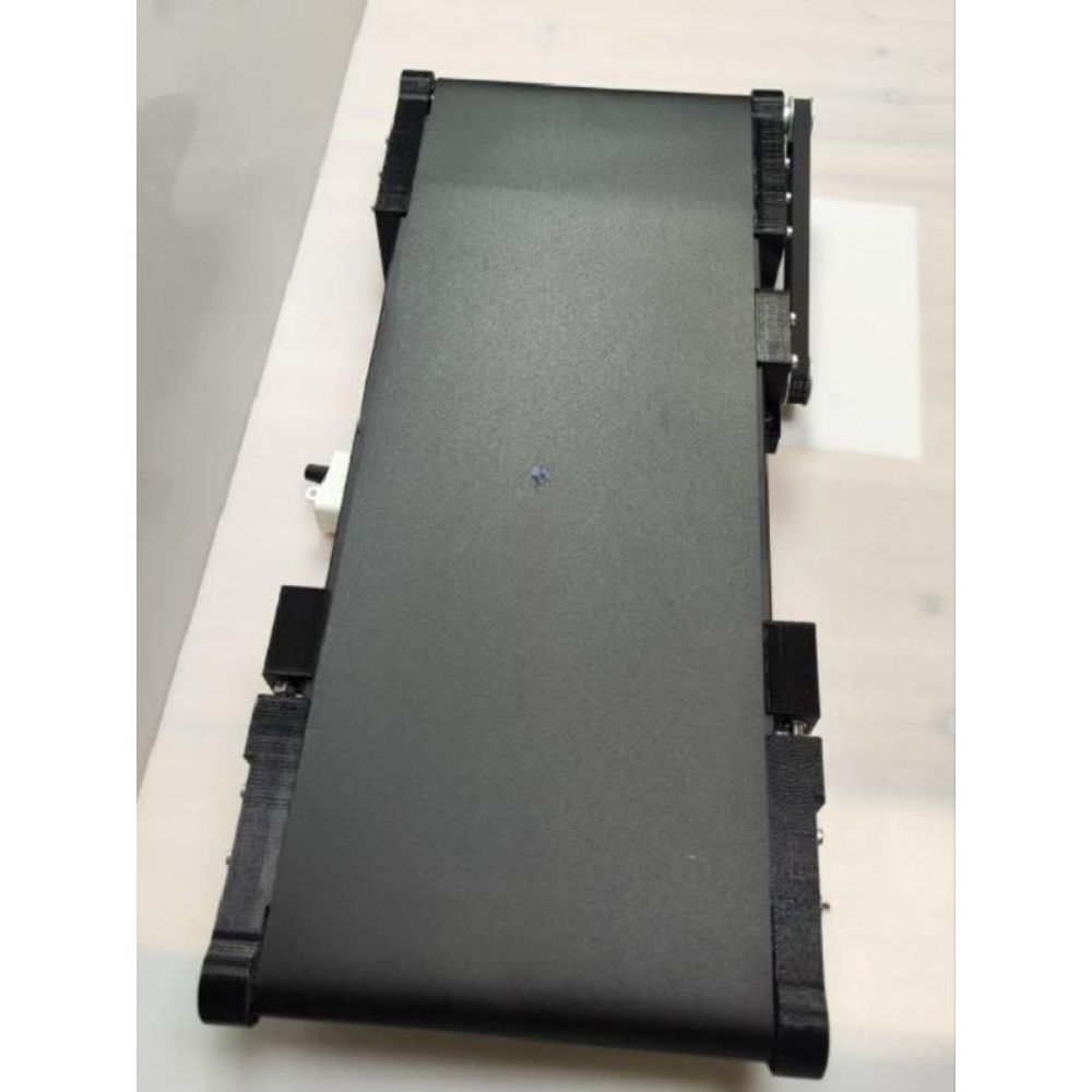 미니 컨베이어 벨트 소형 기기 기계 부품 운반 조립라인 200x80mm / 속도조절 및 양방향 - 상세 이미지 5