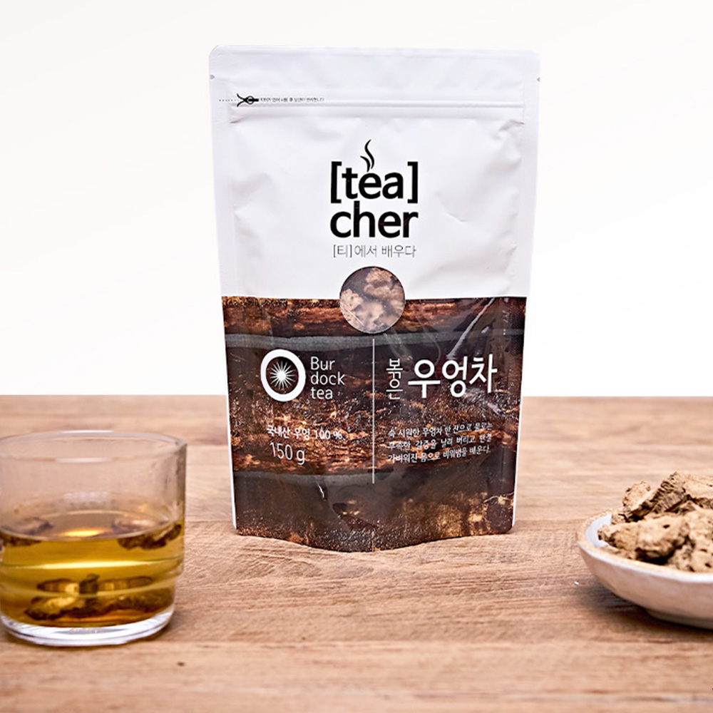 볶은 우엉차 물대신 우엉차 만들기 카페인 없는 무농약 국산 3개 - 상세 이미지 4