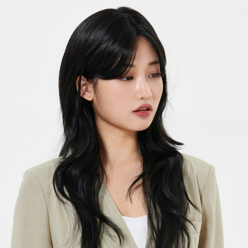 수제통가발 레이어드 웨이브펌 빈티지 사이드뱅 여자가발 프레야 이미지 6