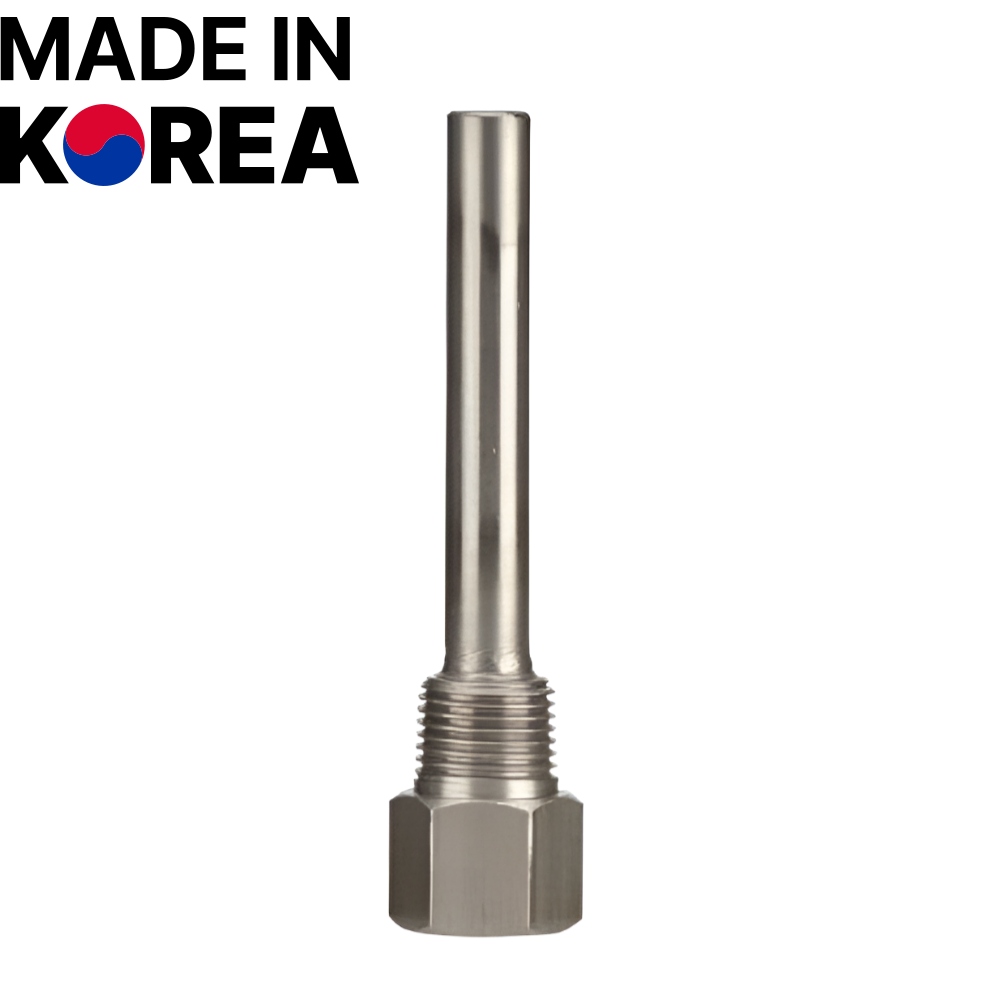 온도계 웰 75L 100L 150L 200L 스텐 SUS PT 1/2 - 상세 이미지 2