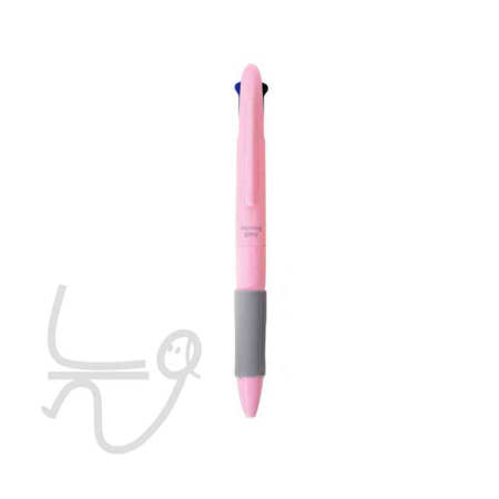 [늘WAYS협력사]늘ways 모닝글로리 K칼라 4색 볼펜 핑크 1다스 12자루 필기펜