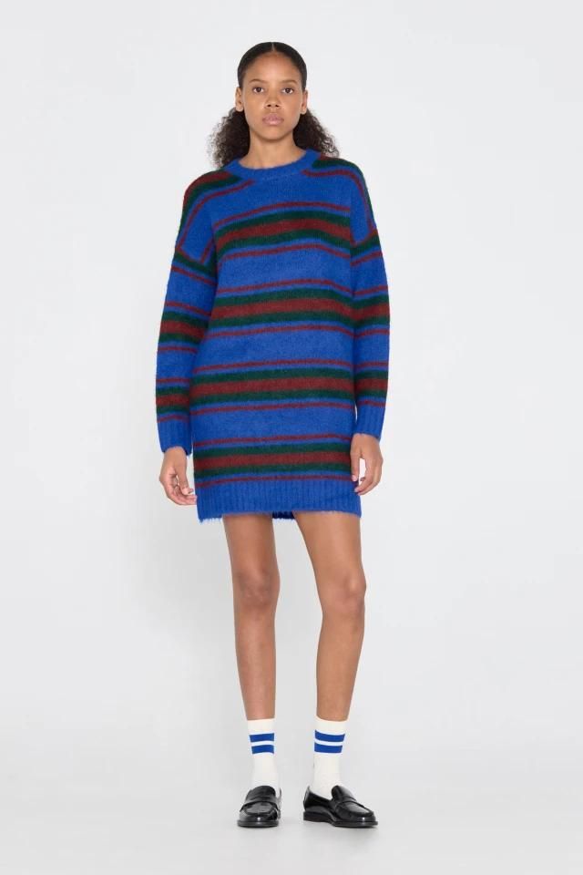 타이니코튼 스트라이프 니트 미니 원피스 루카 AW24-721J29 ONE COLOR - 상세 이미지 3
