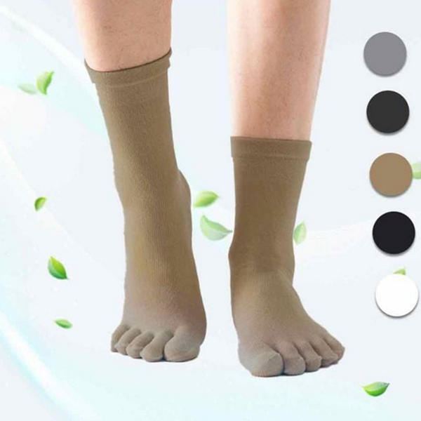 쿨링 발가락 양말 기능성 남성 발가락 양말 삭스 여름 데일리 - 상품 이미지