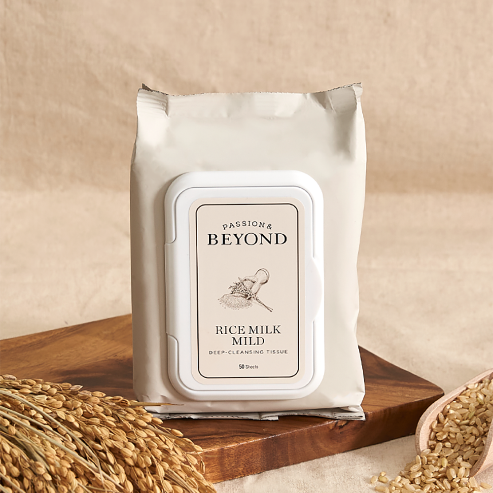 비욘드 라이스밀크 마일드딥클렌징티슈 50 매 - 상품 이미지