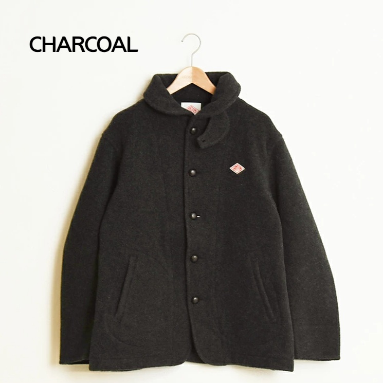 단톤 울 파일 라운드 카라 재킷 남성 코트 DT-A0032WOP 42 NAVY - 상세 이미지 4