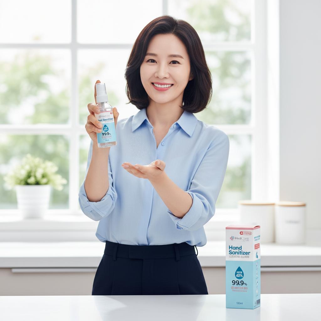 손소독제 핸드워시 손세정제 세니타이저 스프레이 100ml - 상품 이미지