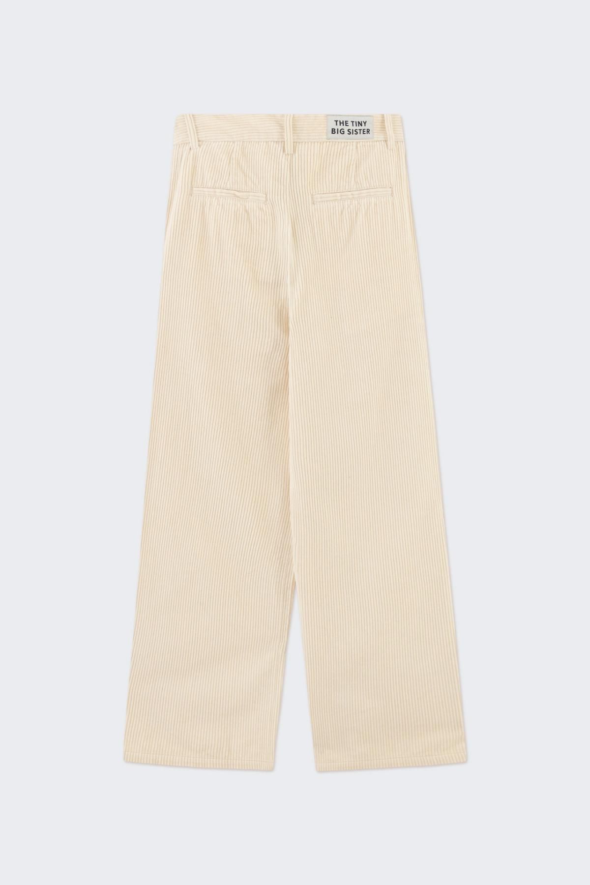 타이니코튼 코듀로이 와이드 팬츠 베이지 AW24-634103 BEIGE - 상세 이미지 3