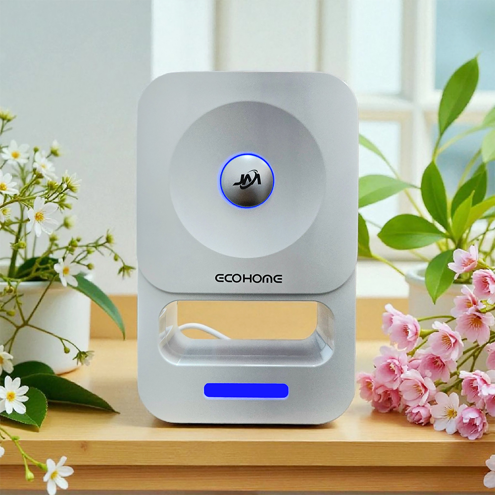 에코홈 필터없는 공기청정기 음이온 플라즈마 공기살균기 냄새제거 초미세먼지 꽃가루 비염관리