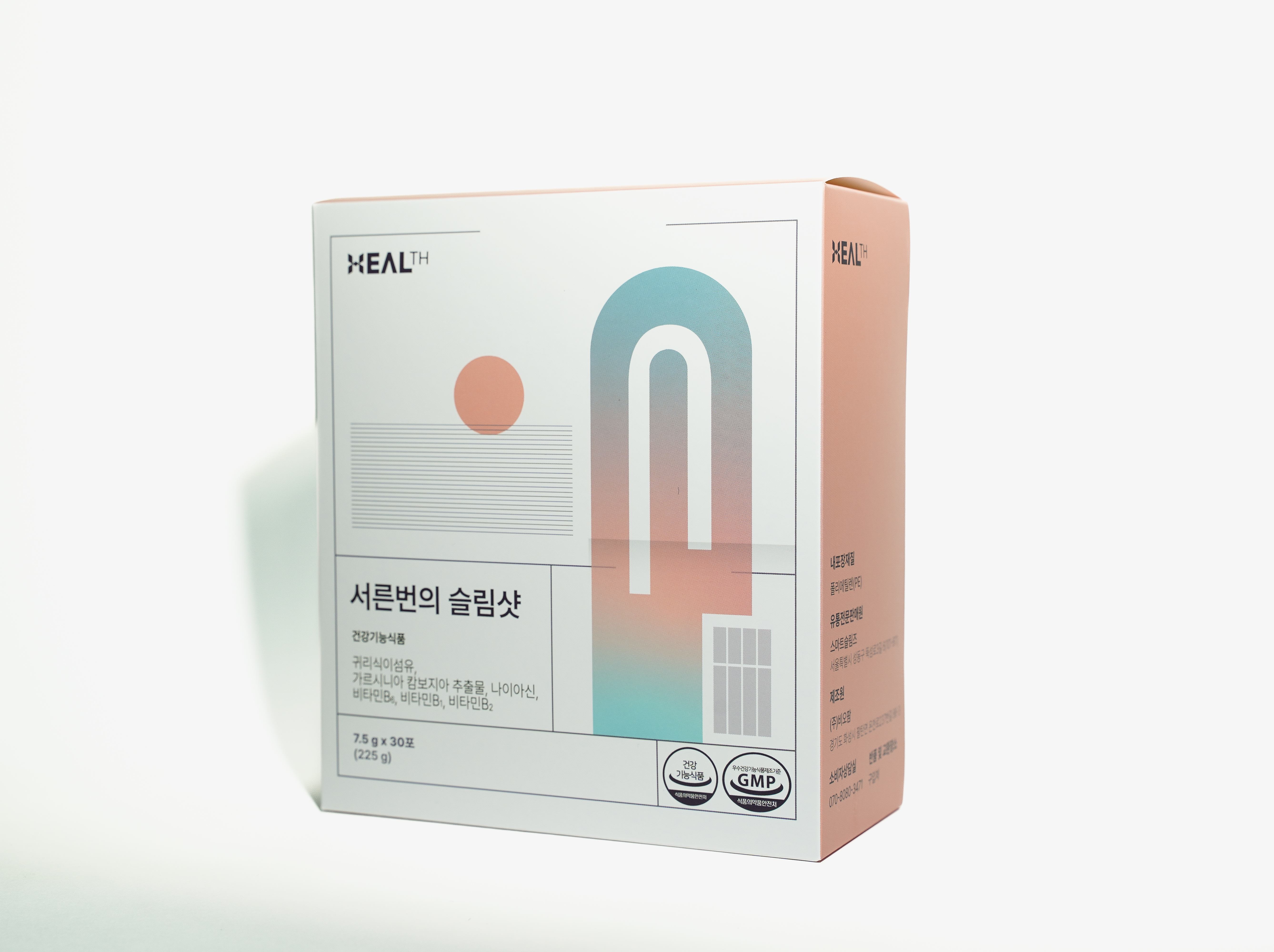[이벤트] 서른번의 슬림샷 귀리 식이섬유 영양제 가루 스틱 30포, 1개 - 상품 이미지