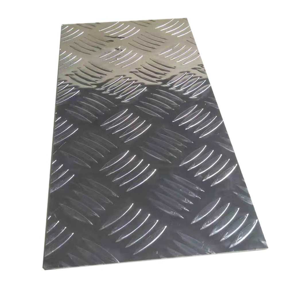 알루미늄 체크판 스텐 발판 강철판 체크플레이트 바닥 2x1000x2000mm - 상품 이미지