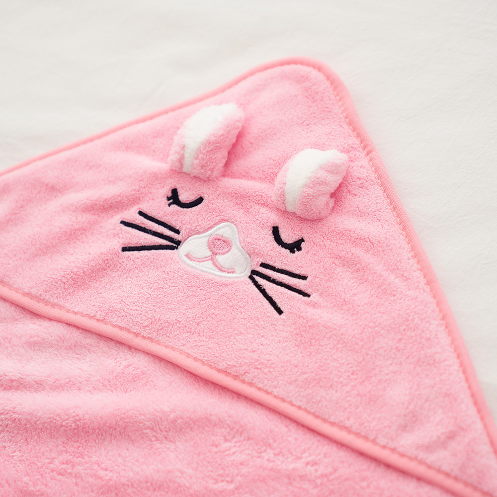 포그망 아기 목욕 타올 유아 샤워 가운 수건 신생아 타월 베이비 후드 비치 동물 캐릭터