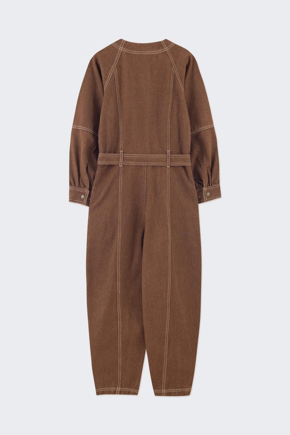 타이니코튼 유틸리티 브라운 점프수트 AW24-649M06 ONE COLOR - 상세 이미지 2