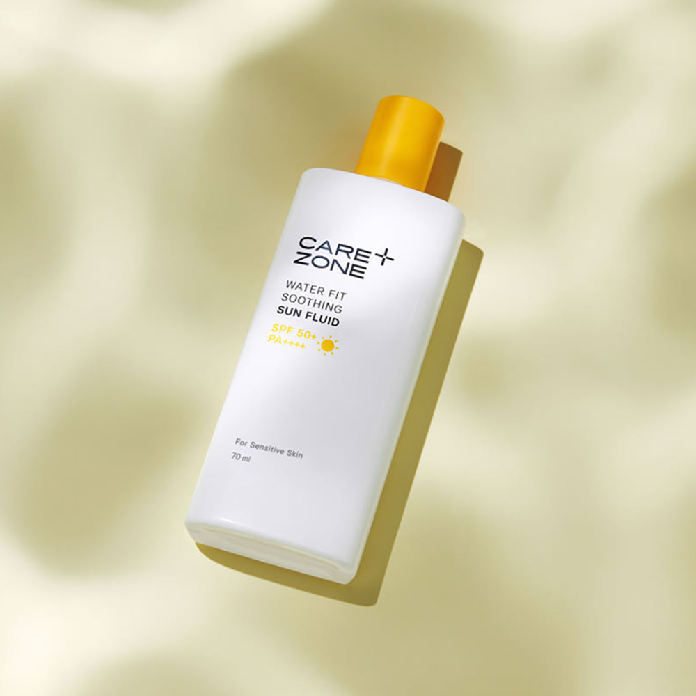 케어존 워터핏 수딩 선플루이드 70 mL + 31 mL (SPF 50+/PA++++) - 상세 이미지 5