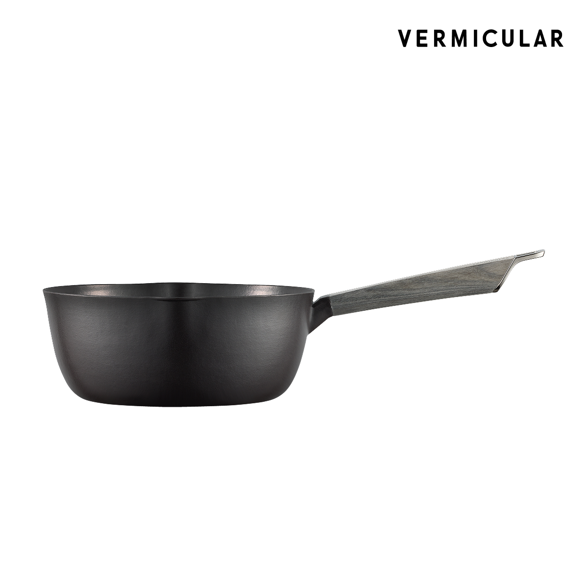 [버미큘라] 무쇠 주물냄비 편수냄비 유키히라 18cm, 블랙 - 상세 이미지 3