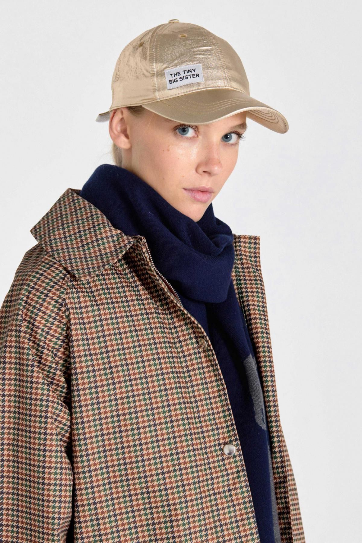 타이니코튼 클래식 체크패턴 롱 트렌치코트 AW24-683108 ONE COLOR - 상세 이미지 5
