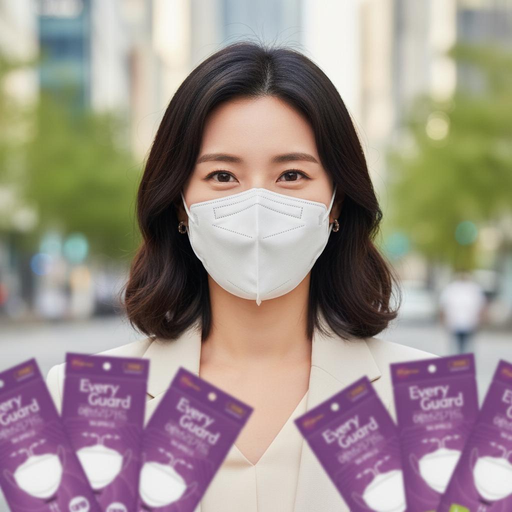 KF-94 대형 황사 마스크 개별포장 국내원단 국내산MB필터 방역 보건 - 상품 이미지