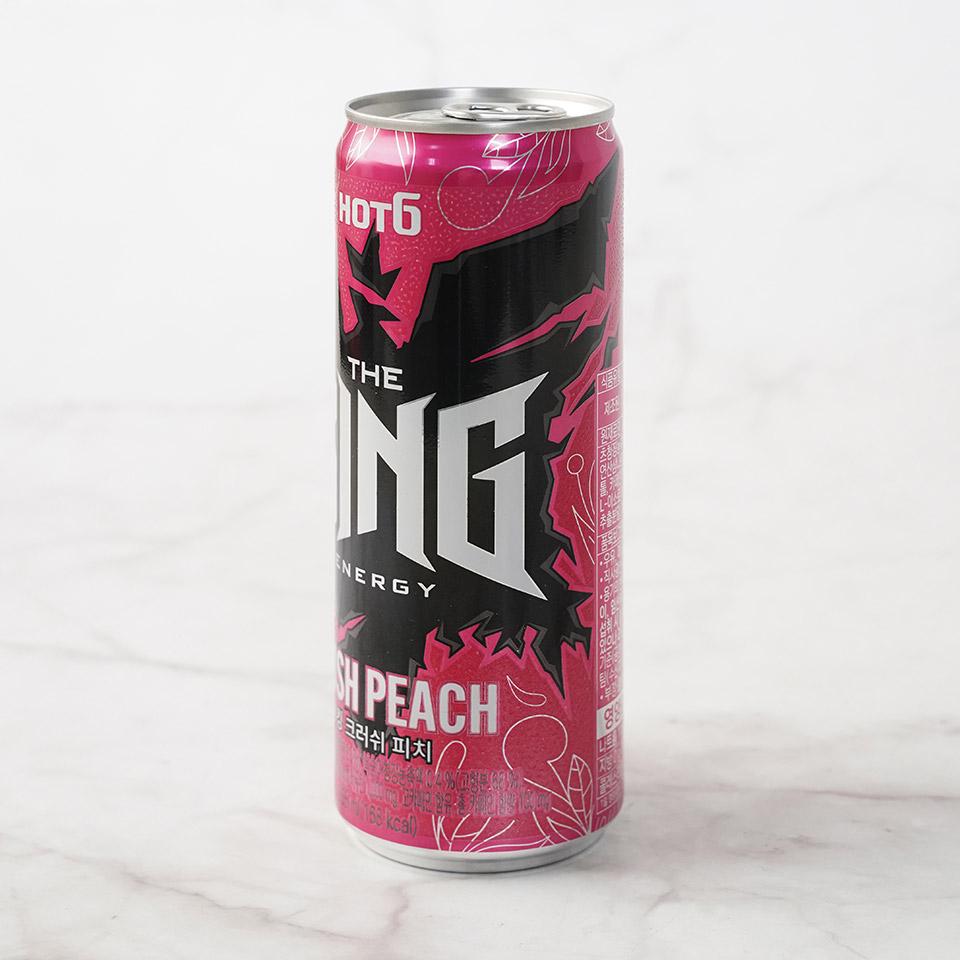메가마트 롯데칠성 핫식스 더킹 크러쉬 피치 355ml - 상세 이미지 2