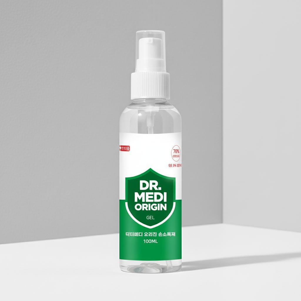 닥터메디 오리진 겔 손소독제 100ml 에탄올70% 식약처인증 의약외품 - 상품 이미지