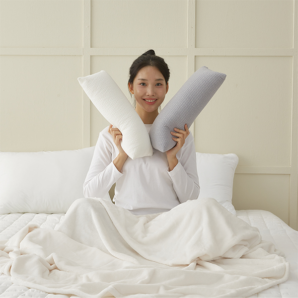 집앤콕 빨아쓰는 낮잠 경추베개 거북목 일자목 1+1