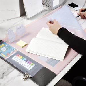 와이드 데스크매트 논슬립 책상 패드 커버 덮개 보호 깔판 깔개 베이직데이 실사용 후기 | 효과 있을까? - 상품 이미지 1