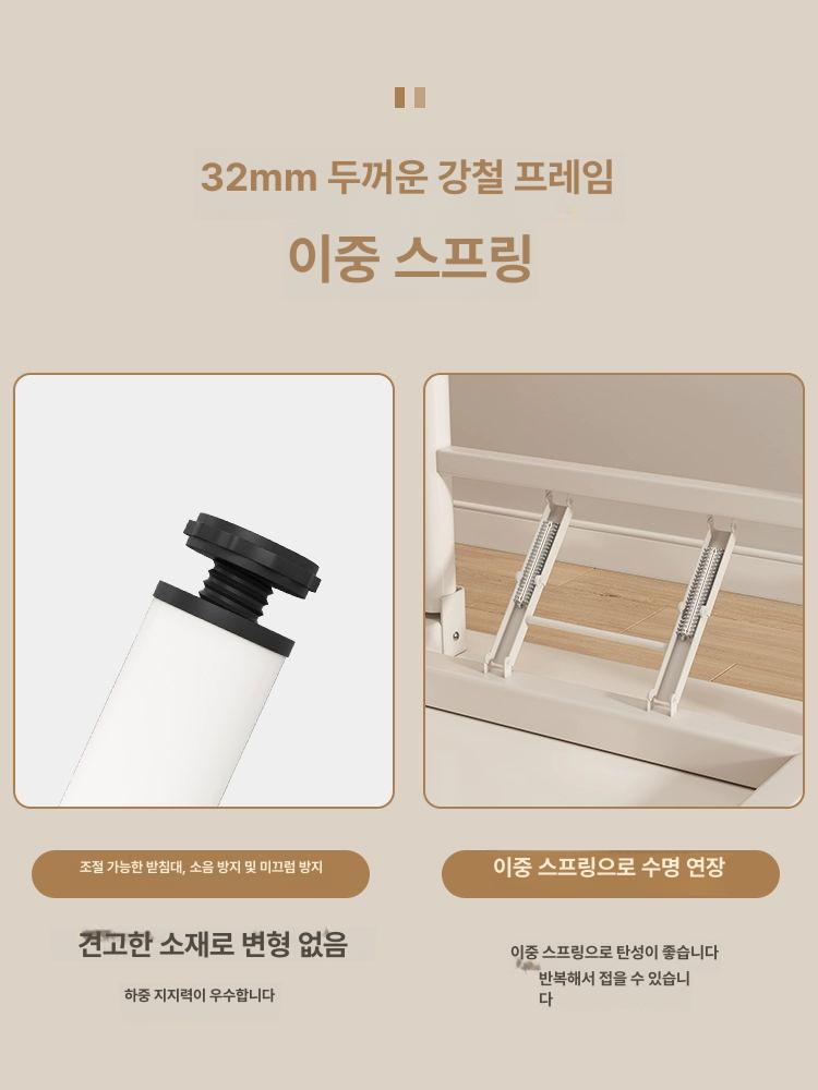 다용도 테이블 간이식탁 사이드탁자 폴딩 카페 입식가구 - 상세 이미지 4