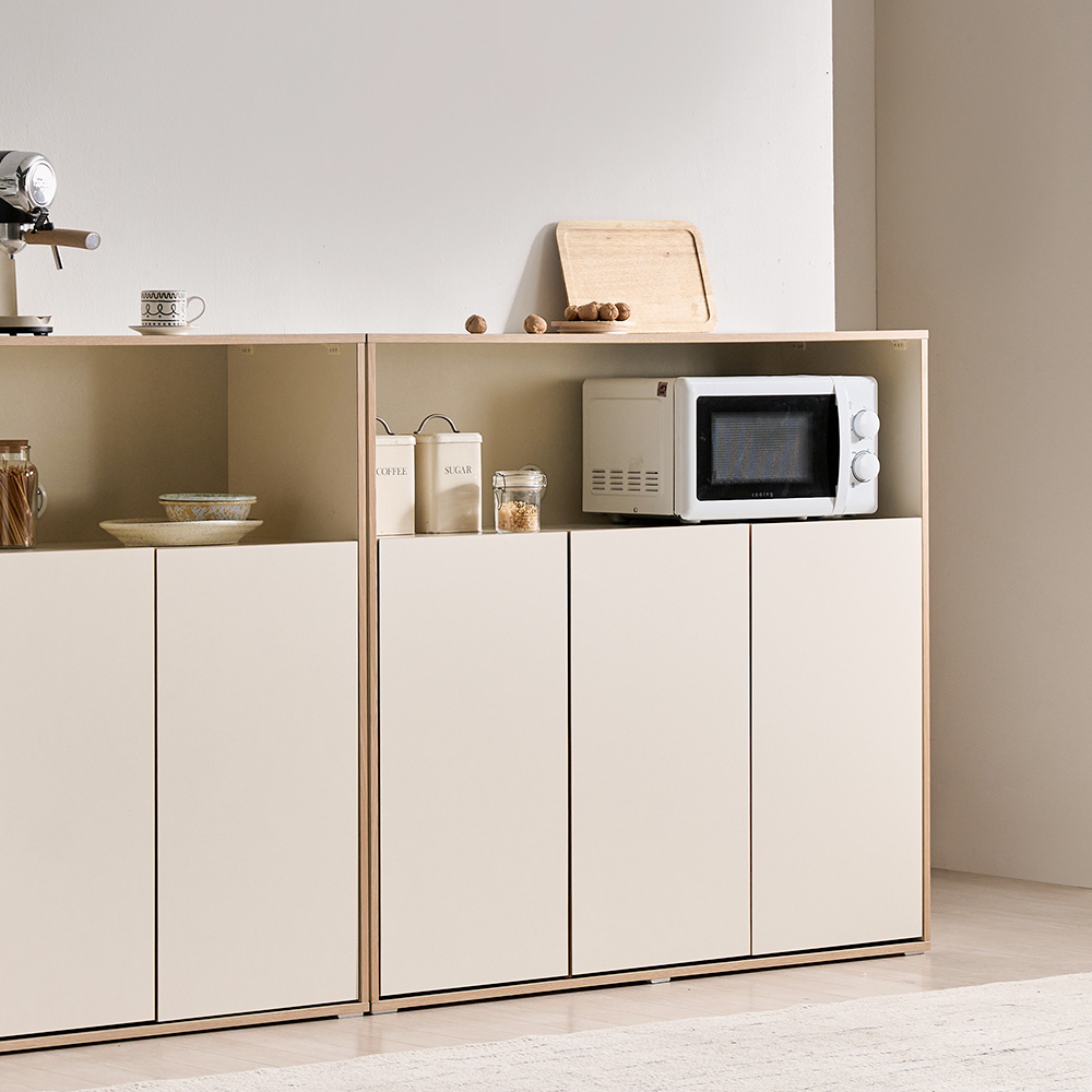 바스포르 뮤트 1200 주방 수납장 밥솥 렌지대형