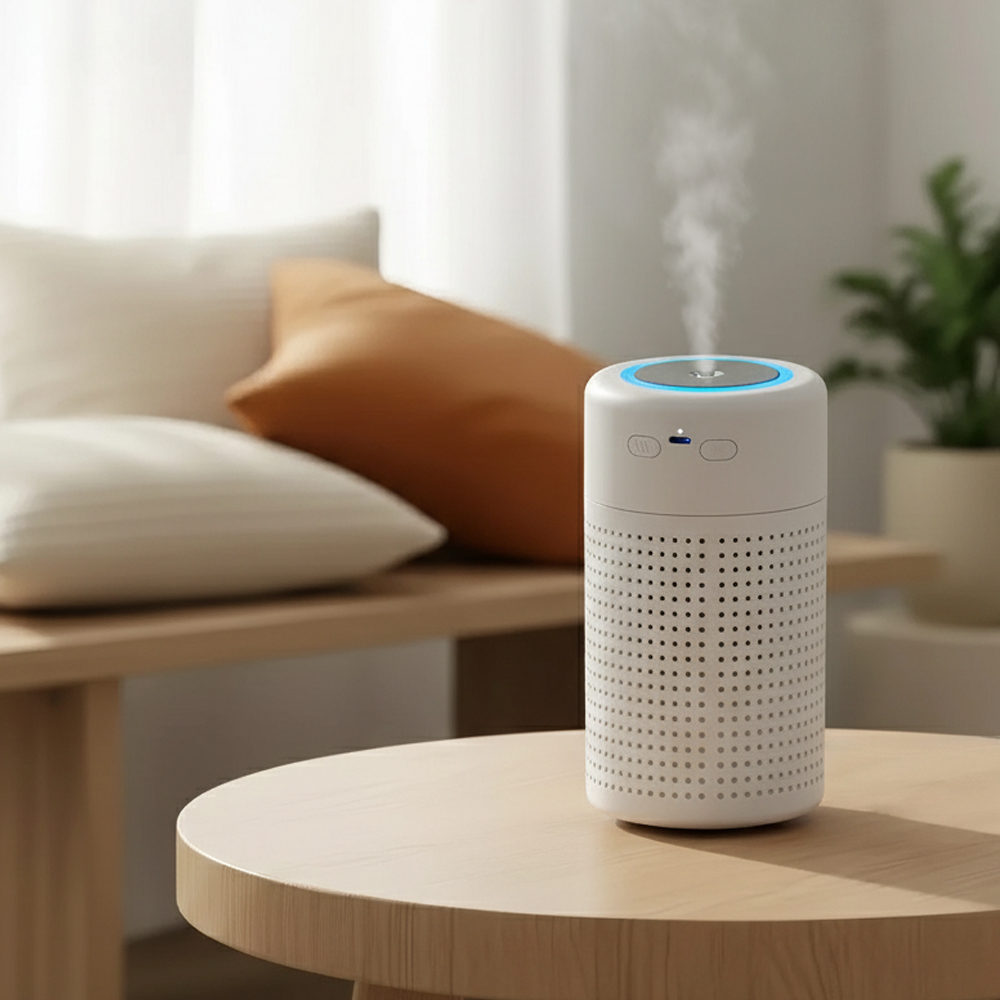 하이온 G7 무선 무드등 미니 가습기 휴대용 사무실 캠핑 탁상용 비염 차량용 소형