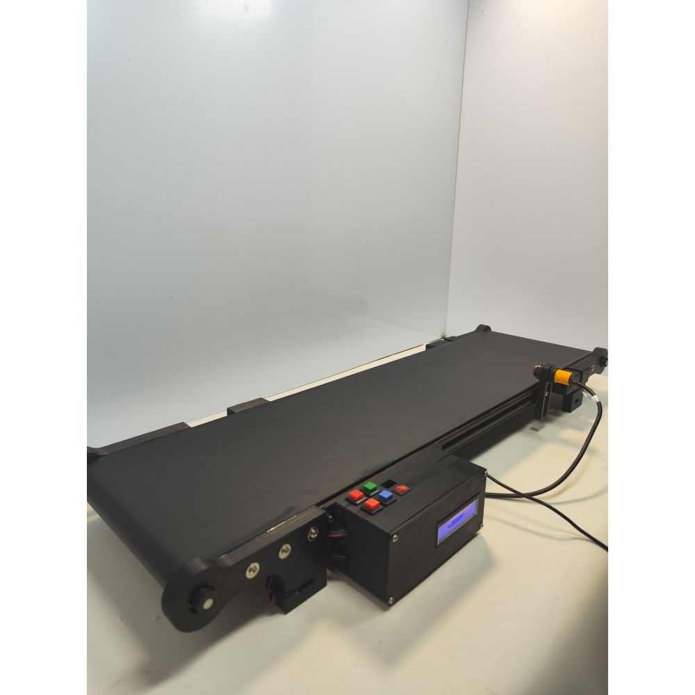 미니 컨베이어 벨트 소형 기기 기계 부품 운반 조립라인 200x80mm / 속도조절 및 양방향 - 상세 이미지 4