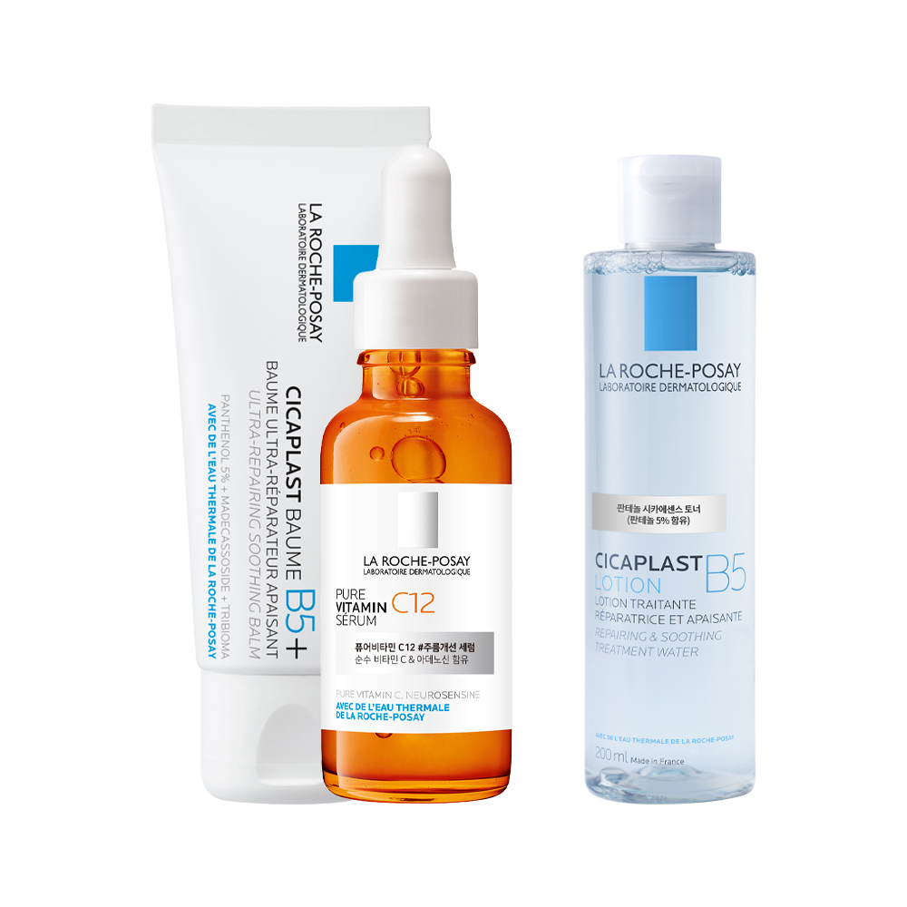 [라운지전용][라로슈포제] 순수비타민C12 30ml + 시카밤 40ml - 상품 이미지