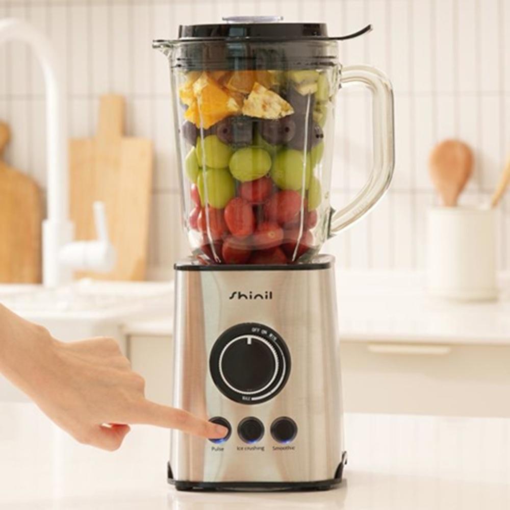가정용믹서기 얼음 블랙더 김장 과일 주스 유리믹서기 SMX-SH350