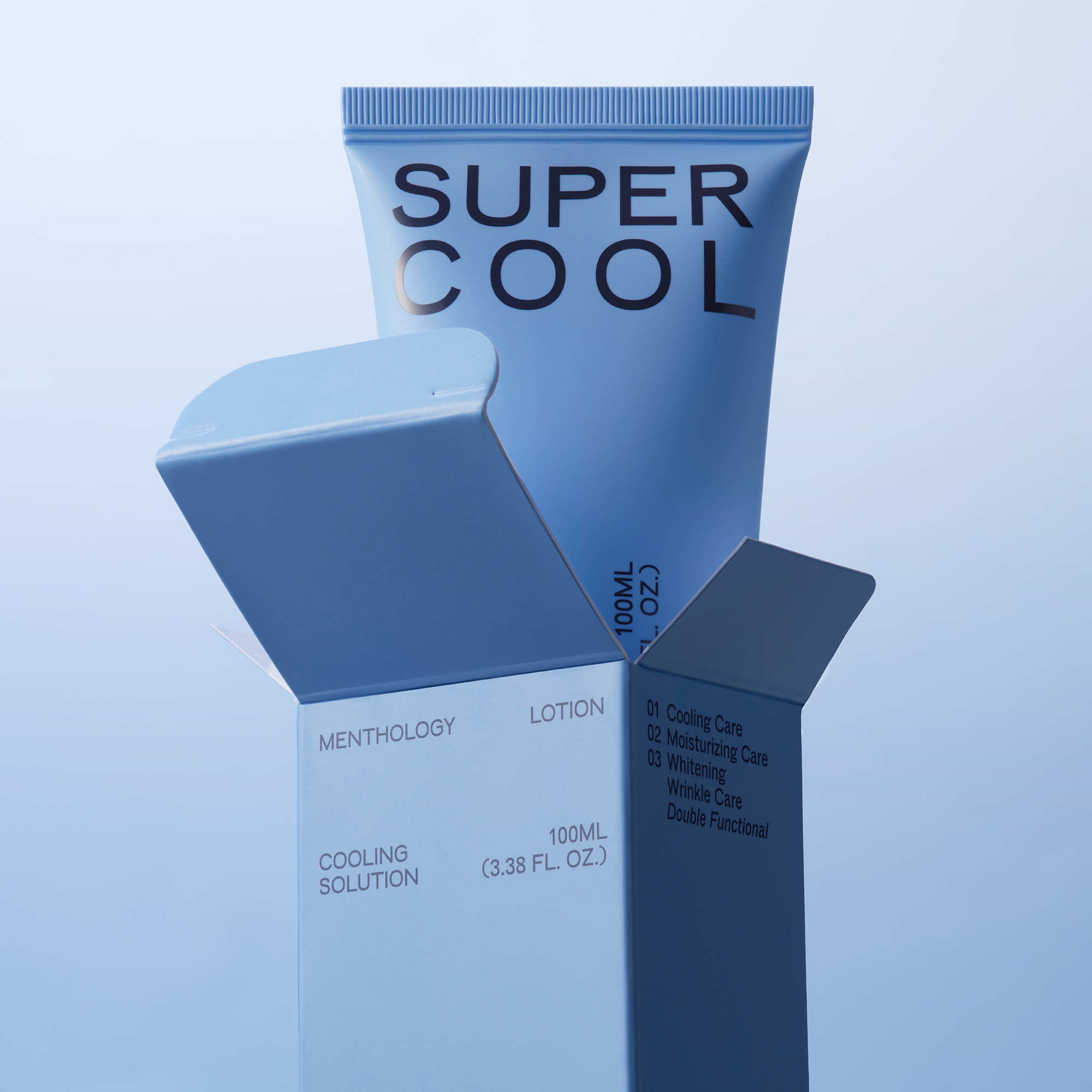 멘톨로지 슈퍼 쿨 지성 복합성 수부지 속건조 데일리 저자극 화이트닝 로션 100ml, 1개 이미지 2